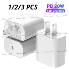 20W USB C Wall Adapter Fast Charger PD Power Cube For iPhone 14 13 12 11 XR iPad picture