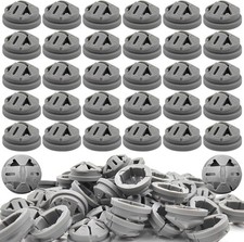150 Pcs of 3/8-1/2 Inch Electrical Wire Box Connectors, Wire Connectors Push  picture