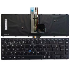 NEW FOR Toshiba Tecra A40-C A40-C1440 Portege R30-30 Keyboard US Black Backlit picture