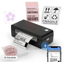 JADENS Bluetooth Wireless Thermal Shipping Label Printer picture