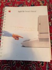 Vintage Apple IIE Owners Manual 1985 030-1140-B picture