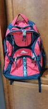High Sierra red/black Loop Backpack Suspension Strap System 2 Padded AREAS picture