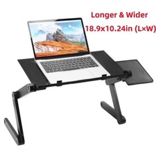 360° Adjustable Laptop Table Stand Lap Sofa Bed Tray Foldable PC Notebook Desk A picture