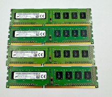 Micron 16GB 4x4GB DDR3-1600 PC3-12800U RAM MT8JTF51264AZ-1G6E1 picture