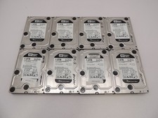 Lot of 8 Low Mileage Western Digital Black WD1001FALS 1TB SATAII 3.5