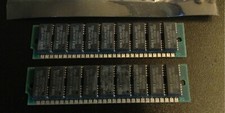 2x 1MB 30-Pin 9-chip Parity 70ns FPM SIMM Plus Classic SE Memory Apple Macintosh picture