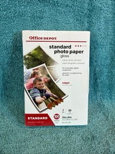 Office Depot Standard Gloss Inkjet Photo Paper 100 Sheets 4