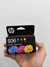 HP GENUINE 936,  3 Pack , COLOR INK , Exp: FEB/2028  picture