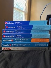 USED TurboTax Deluxe (2011, 2014, 2017, 2018, 2019, 2020) 2015 Home & Business picture