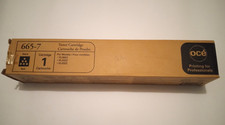 Genuine OCE 665-7 Black Toner Cartridge Variolink 3622 Open Box picture