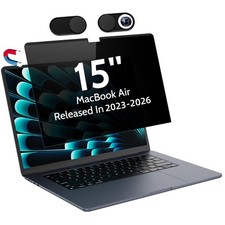 Peslv Magnetic Privacy Screen for MacBook Air 15 Inch 2023-2026 New Black Matte picture