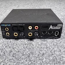 Creative Sound Blaster Audigy External Drive SB0110 Audio Box Untested No Cables picture