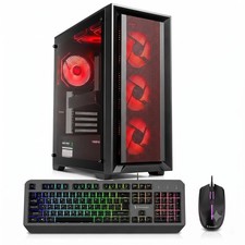 Pre-built Gaming PC Desktop I9-11th RTX 4060 32GB RAM 1TB SSD Win11 WiFi6 BT5.4 picture