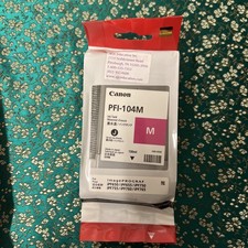 Canon PFI-104M 3631B001 Magenta Genuine Ink Cartridge iPF 650 655 750 EXP 2018 picture