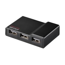 Buffalo USB Hub PC/TV Compatible 4-Port Self-Powered Hub Black BSH4A11BKfrom JP picture
