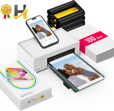 4x6 Photo Printer WiFi Portable Phone Printer 100 Sheets  USA picture