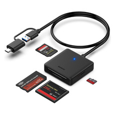 BENFEI 4in1 USB 3.0 USB-C Card Reader SD Micro SD CF MS Adapter OTG picture