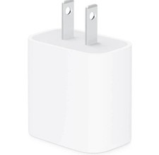 apple oem 20w charger usb-c power adapter picture