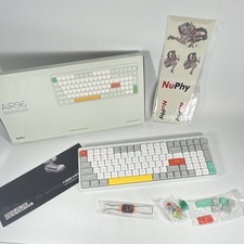 NuPhy Air96 Low-Profile Wireless Mechanical Keyboard - CIB w/ Poster picture