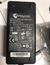POLYCOM PSC18U-480 VoIP Phone A/C Switching Power Supply 48V Without Power Cable picture