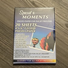 Special Moments Photo Paper for Ink Jet Printers 8 Sheets 8.5x11 Glossy AcidFree picture
