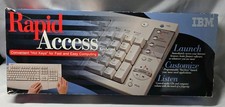 Vintage IBM Rapid Access Pro Keyboard New 09N5542 Retro Clicky PS2 picture