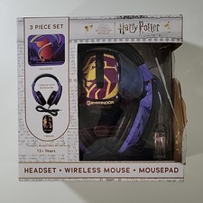 Harry Potter Headsets with Microphone, Wireless Mouse And mouse pad Tech Bundle picture