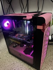 Demon Hunter Nezuko Pink/Black RGB Gaming Desktop Tower PC w/ GeForce RTX picture