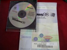 MICROSOFT WINDOWS 98  FULL ENGLISH VERSION OPERATING SYSTEM MS WIN =NEW= picture
