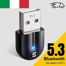 Bluetooth 5.3 USB Adapter Receiver Audio Transmitter PC Laptop Dongle picture