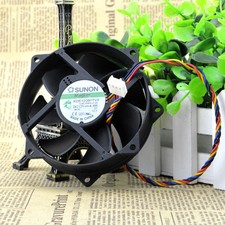 2PCS SUNON 90/80mm x 25mm KDE1209PTVX Maglev Cooler Cooling Fan 12V 4.4W picture