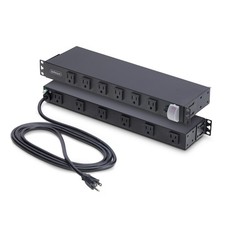 StarTech 12-Outlet 1U PDU 120V Rack Mount Power Distribution Strip picture
