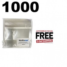 1000 OPP Plastic Wrap Bag for Standard CD Jewel Case 10.4mm **1-3 DAYS picture