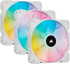 2 BOXES OF WHITE Corsair iCUE SP120 RGB Elite Performance 120mm picture