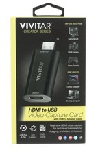 Vivitar VIVRW7310 Creator Series HDMI to USB Capture Card with Real-time Capture picture