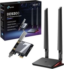 TP-Link Archer TBE550E BE9300 WiFi 7 PCIe Adapter Bluetooth 5.4 Open Box picture