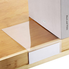 50 Pcs Library Shelf Label Holders 7.6 X 4 Inch Moveable Shelf Markers for Cl... picture