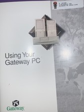 Using Your Gateway PC 1998 User Manual Guide booklet vintage computer book picture