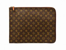 💼 Vintage Louis Vuitton Monogram Portfolio Case Laptop Sleeve iPad Case LV picture