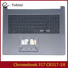 FOR ACER Chromebook 317 CB317-1H Gray C Shell Cover Upper Backlit Keyboard picture