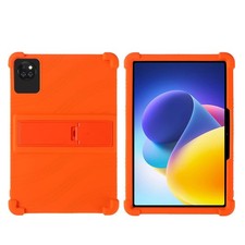 COKOVI Silicone Case for DOOGEE T10W 10-inch Tablet Stand Orange Japan Import picture