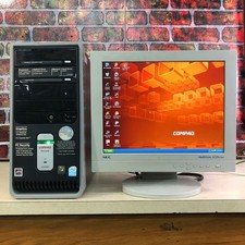 Compaq Presario SR2006NX PC Retro Gaming Celeron D 3.33GHz 448MB RAM Windows XP picture