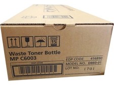 ** Genuine Ricoh OEM 416890 Waste Toner Bottle - NIB ** picture