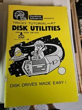 LAST ONE TRICKY TUTORIAL #7 DISK UTILITIES Manual for Atari picture