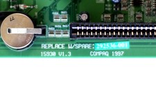 292536-001 compaq system board for presario  2200,2210, 15939 v1.3 compaq 1997 picture