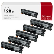 5 Pack Toner Cartridge for Canon 128 ImageClass MF4550 MF4570dn Faxphone L100 picture