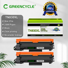 2PK TN830XL Black Laser Printer Toner for Brother HL-L2460DW MFC-L2820DW L2760DW picture