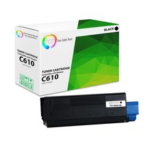 TCT Oki 44315304 Black Toner Cartridge For Okidata C610 C610n printer series picture
