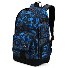 rickyh style School Backpack Travel Bag for Men & One Size, 04graffiti Blue picture