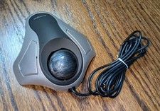 Kensington K64327 Orbit Optical Trackball Mouse Black & Silver USB Pro Sensitive picture